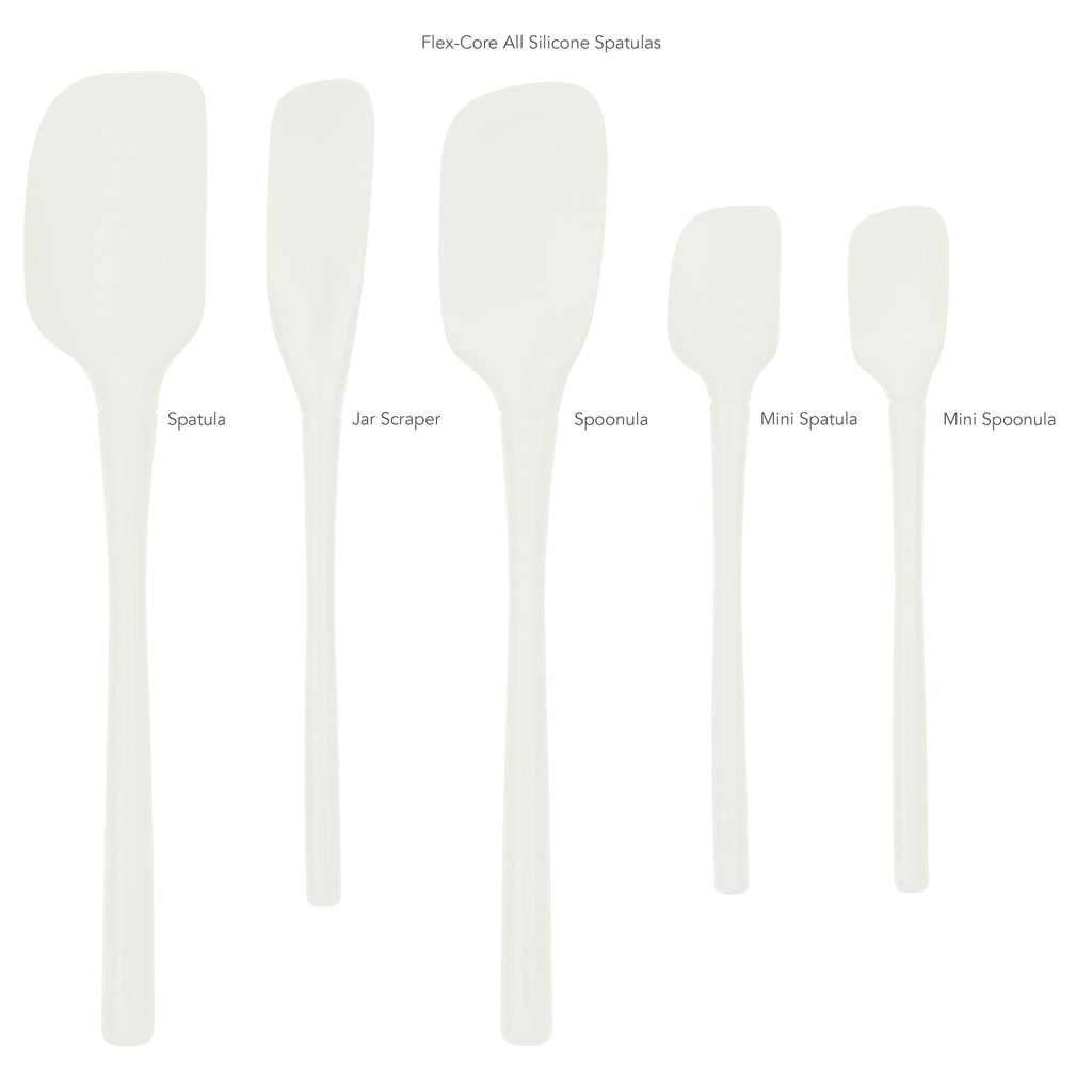 Flex-Core® All-Silicone Spatulas - Set of 5