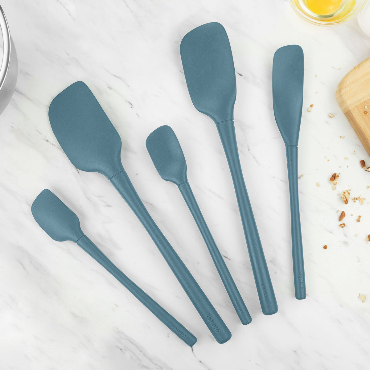 Flex-Core® All-Silicone Spatulas - Set of 5