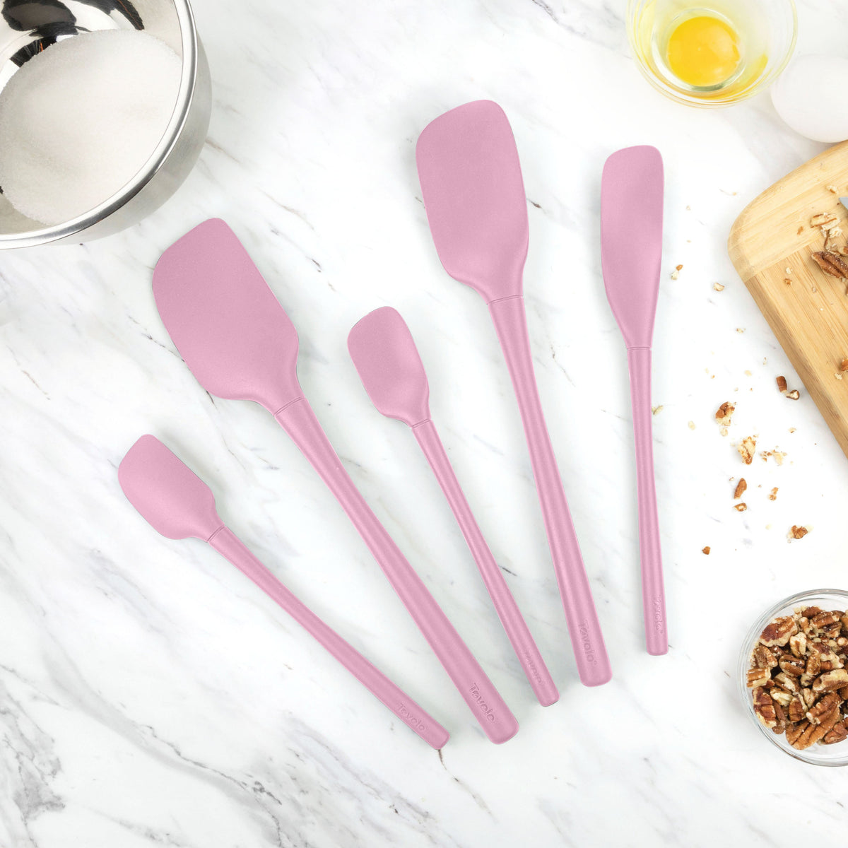Flex-Core® All-Silicone Spatulas - Set of 5