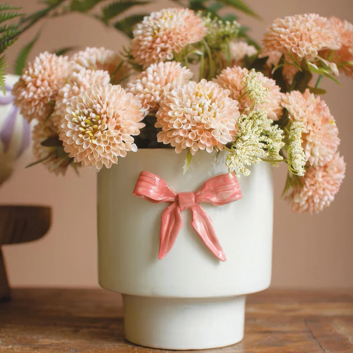Pretty in Pink Ceramic Pot