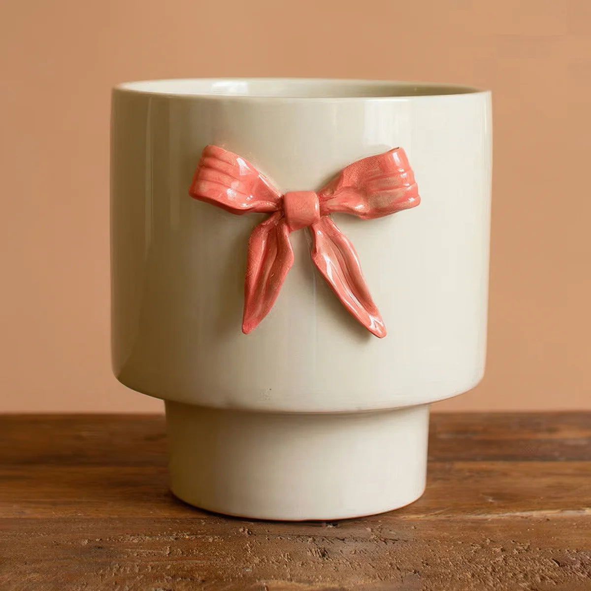 Pretty in Pink Ceramic Pot