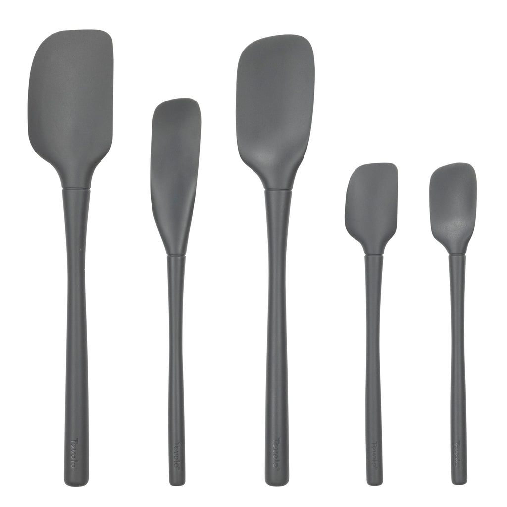 Flex-Core® All-Silicone Spatulas - Set of 5