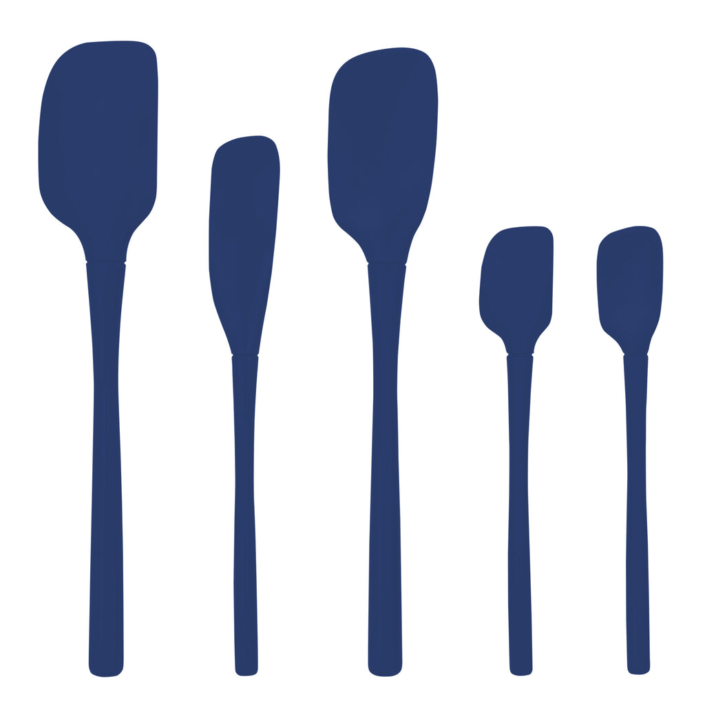Flex-Core® All-Silicone Spatulas - Set of 5
