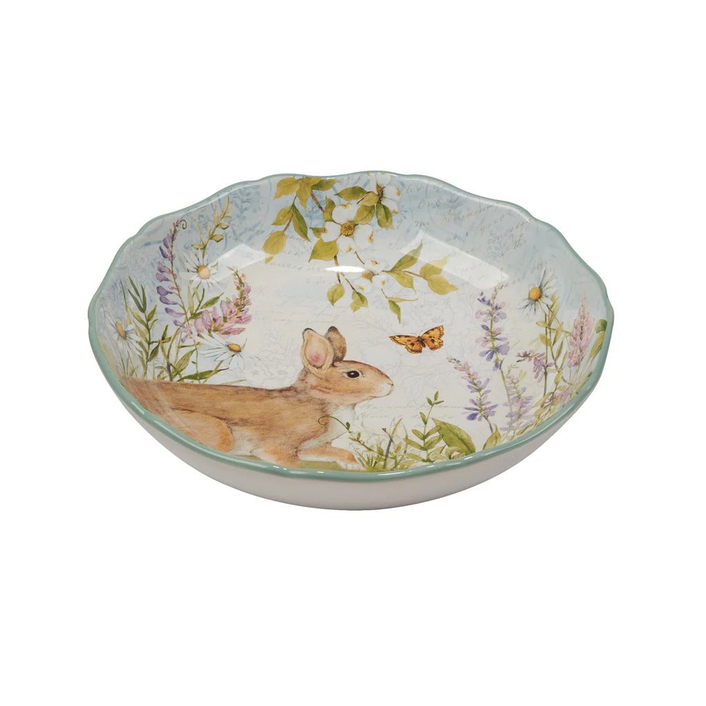 Easter Meadow Ceramic Serving Bowl
