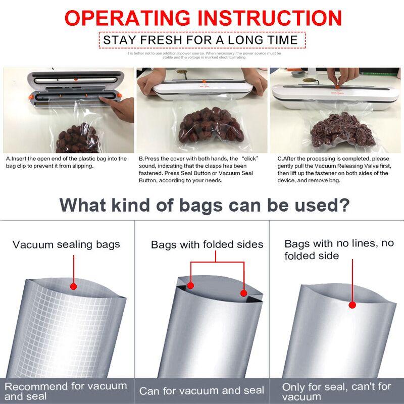 Electric Vacuum Sealer Packaging Machine
