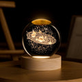 3D Solar System Crystal Ball