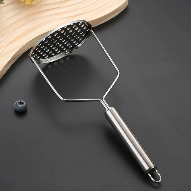 Stainless Steel Potato Masher Manual Fruit Vegetable Pressure Crusher