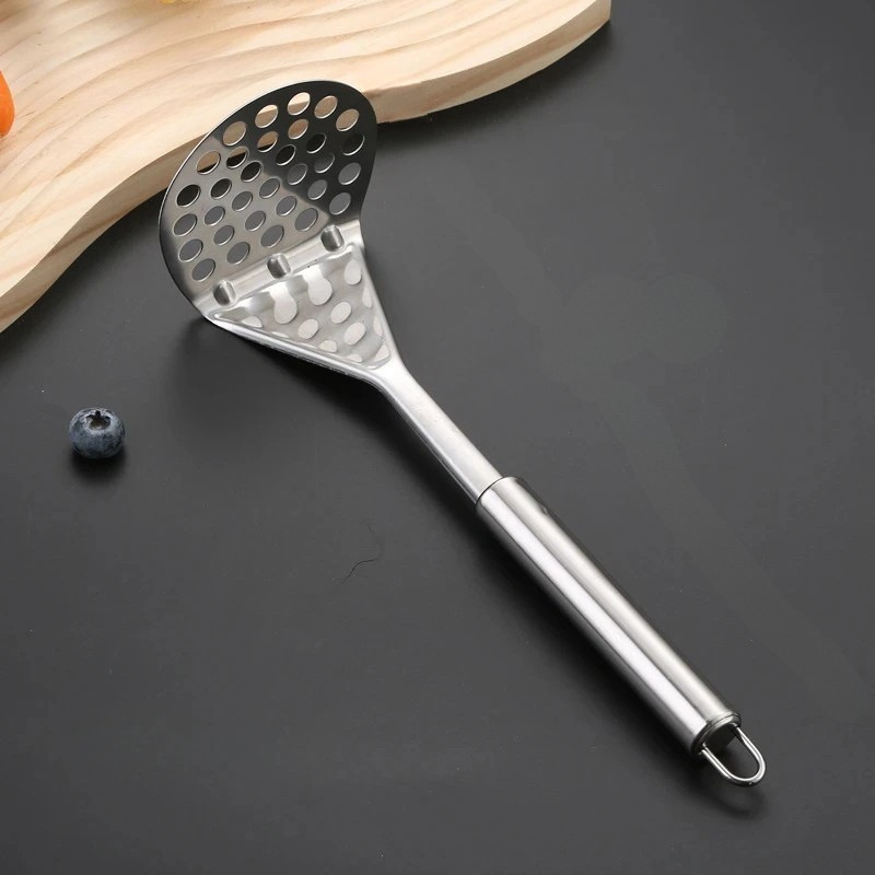 Stainless Steel Potato Masher Manual Fruit Vegetable Pressure Crusher
